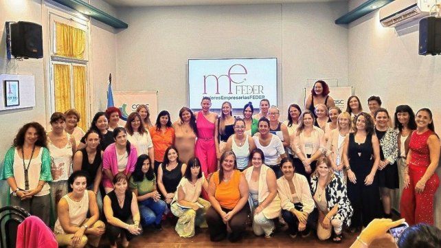 Una de las actividades fue el rol de la mujer en el mundo de los negocios.