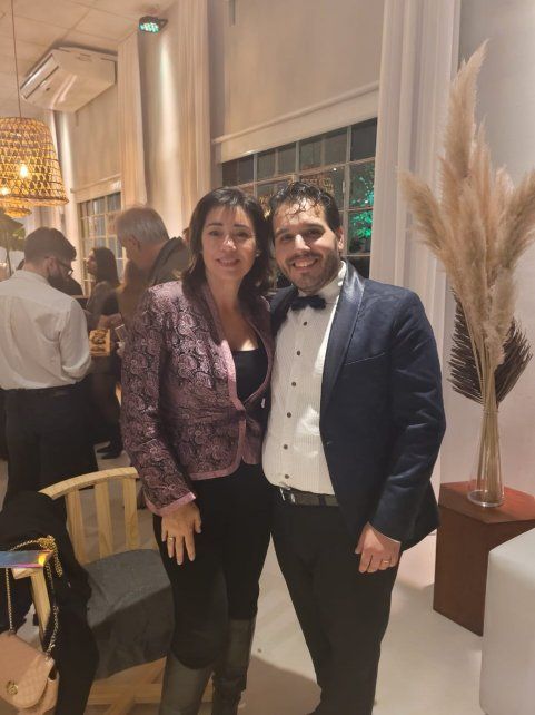 Mónica de la Quintana y Yamil Amado