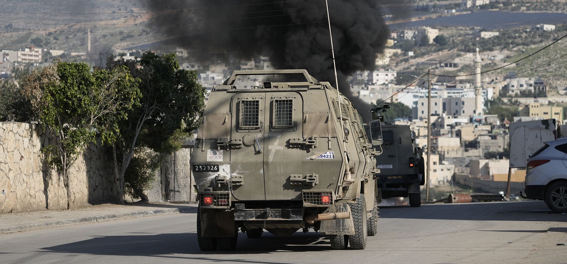 El ejército israelí atraviesa el campo de refugiados de Fara El ejército israelí atraviesa el campo de refugiados de Fara