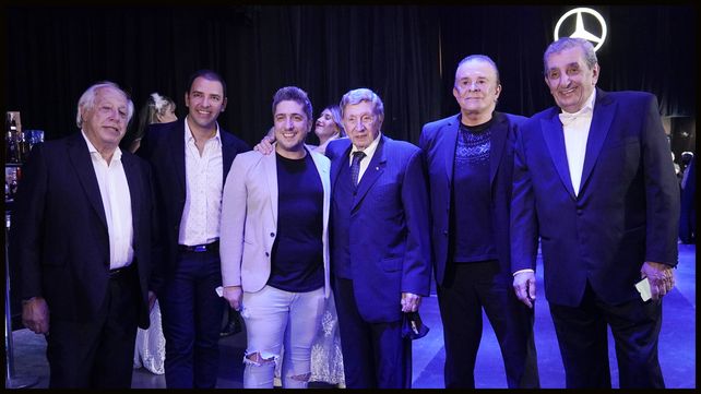 Pepe Grimolizzi, Jey Mammon, Luis Landriscina, Tarragó Ros y el Negro Álvarez.