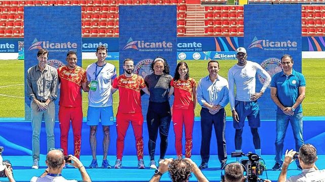 En el estadio Olímpico Camilo Cano La Nucia se realizó la presentación oficial del Campeonato Iberoamericano de atletismo.