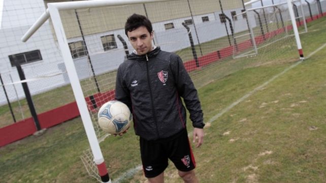 El regreso. Scocco en 2012 cuando retornó al Parque tras su paso por Al Ain.