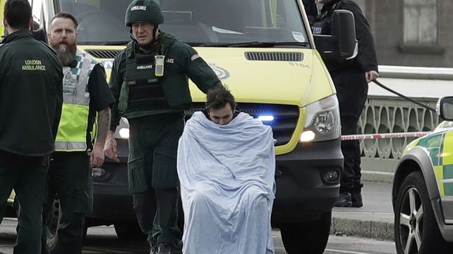 Las imágenes del atentado terrorista en Londres