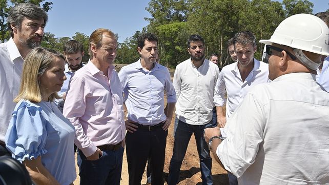Concordia: Bordet anunció el saneamiento total del arroyo Manzores