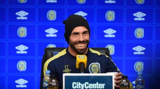 Carlos Tevez habló antes del último entrenamiento previo al clásico.