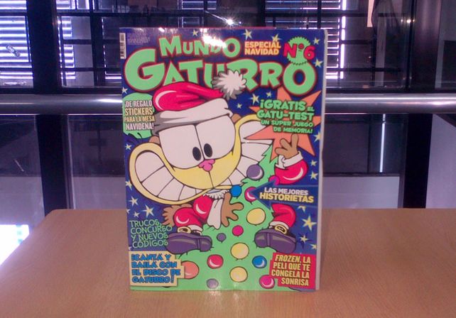 Este sábado pedí la revista de Mundo Gaturro
