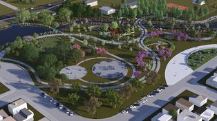 El proyecto prevé tres tipos de senderos elevados para garantizar la circulación permanente aun en períodos de lluvias o acumulación de agua. En el perfil deportivo se ejecutará una bicisenda de 1.200 metros y un sendero peatonal de 1.700 metros.