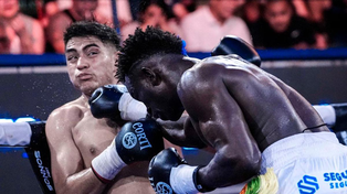 El brutal nocaut de Touba Niang a Agustín Chávez que sacudió al boxeo argentino