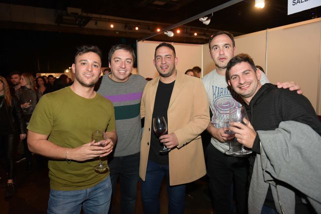 Alan Sorgini, Germán Ferrari, Walter Schmidt, German Baidón e Iván Frane