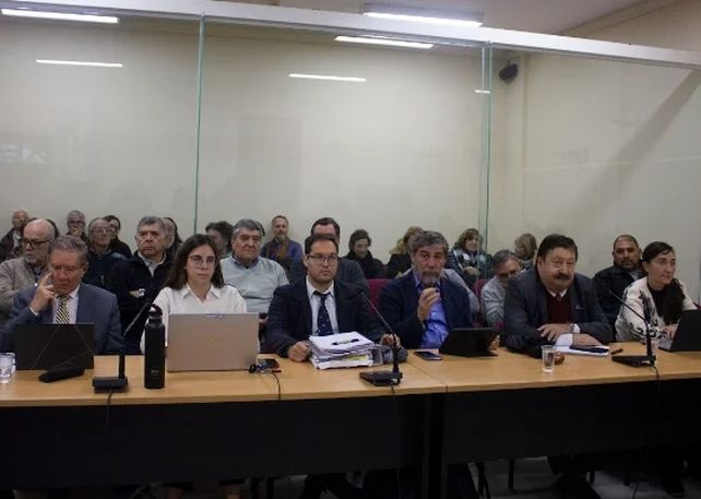 Los acusados y sus abogados defensores tendrán la instancia de alegatos finales el 4 de junio. Foto: Julia Siciliani
