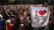 manchester, el homenaje a las victimas del atentado