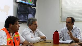 Municipio y Provincia coordinan acciones para normalizar la situación ante el temporal
