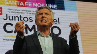 Macri aterriza en Rosario con la seguridad como eje principal