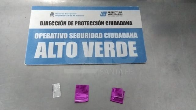 Alto Verde: atraparon a un adolescente con 18 dosis de cocaína