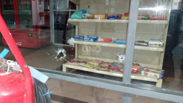 Los disparos en la estación de servicio de la ciudad de Rosario&nbsp;