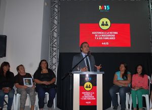Cachi Martínez: “Siempre vamos a trabajar del lado de las víctimas”
