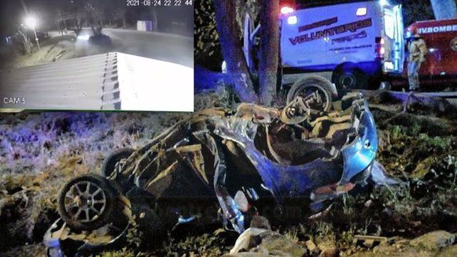Un violentísimo accidente de tránsito ocurrido este martes por la noche en la zona de Bajada Grande de Paraná&nbsp;