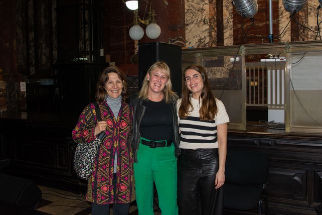 Inés Prus, Agustina Huergo  y Lucía De Giovanni