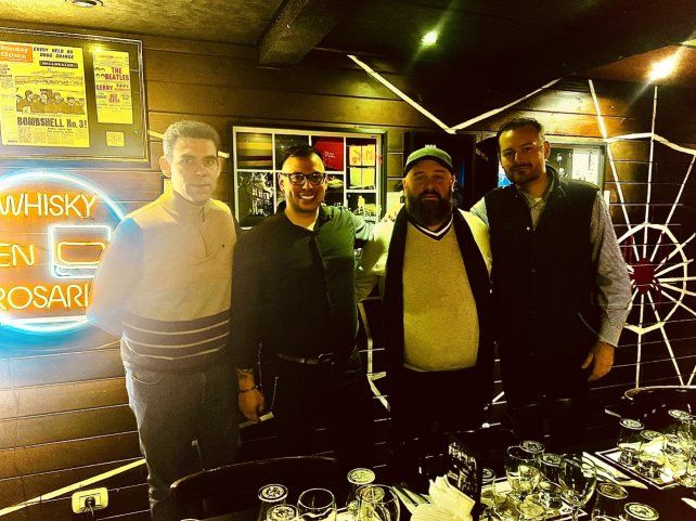Fabián Dieguez, Ernesto Ale, Alberto Lopez y Manuel Arrabal.