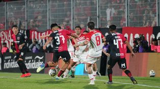 El extremo de Newells ingresó en el segundo tiempo.