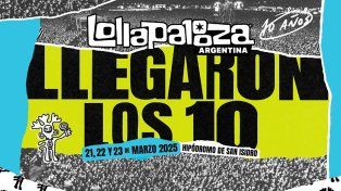 Lollapalooza Argentina 2025: salió el Line Up y preventa