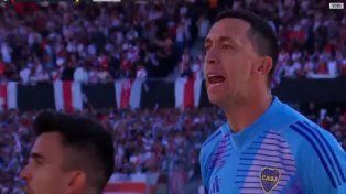 Agustín Marchesín a Miguel Borja: Golpeador de nenes