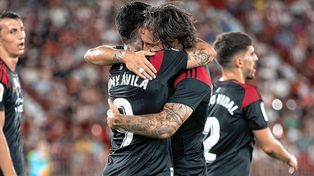 Chimi Ávila le dio la victoria a un Osasuna que pelea arriba en España