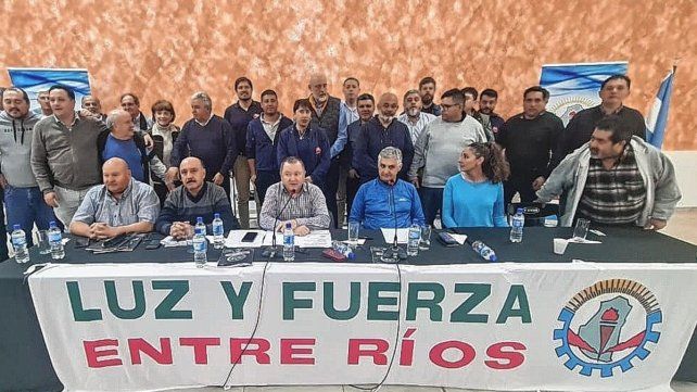Se realizó la asamblea general ordinaria en el sindicato de Luz y Fuerza de Entre Ríos