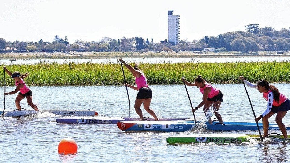 Juegos Suramericanos: el stand up paddle crece, compite y suma medallas en la Setúbal