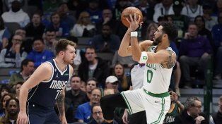 Jayson Tatum fue la gran figura en el triunfo de Boston ante Dallas