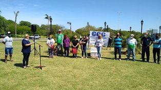 La Multisectorial del 20 de Diciembre hizo un acto en Paraná.&nbsp;