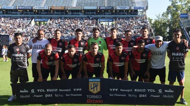 El equipo de Newells que salió a jugar contra Gimnasia. La Lepra sumó una nueva caída.