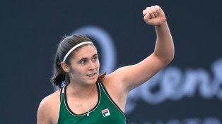 Julia Riera venció a la rusa Ekaterina Alexandrova y avanza en Brisbane