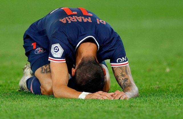 &Aacute;ngel Di Mar&iacute;a fue suspendido por cuatro fechas en la Liga francesa.&nbsp;