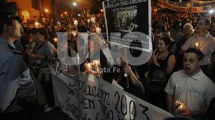 Santa Fe recordó a las víctimas y repudió 10 años de impunidad