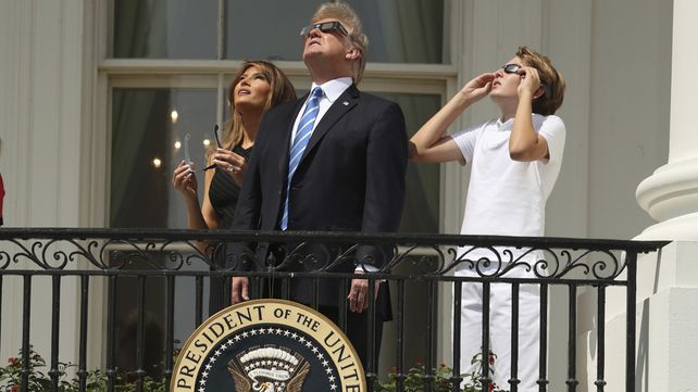 Así se vio el eclipse solar en Estados Unidos
