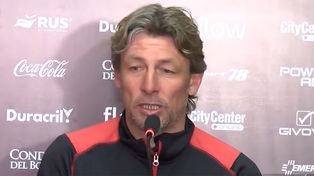 Gabriel Heinze dijo que lo que no puede faltarle a Newells en el Gigante es la decisión de buscar el resultado.