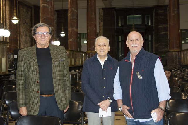 Luis Terré, Carlos Stanicio y Bernardo Conde Narbaíz Elía