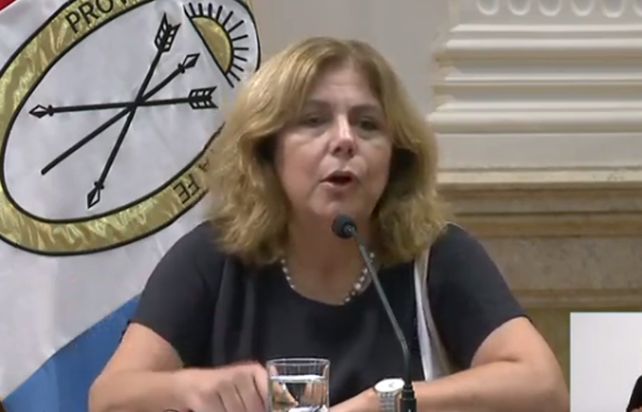 La secretaria de Salud de la Provincia