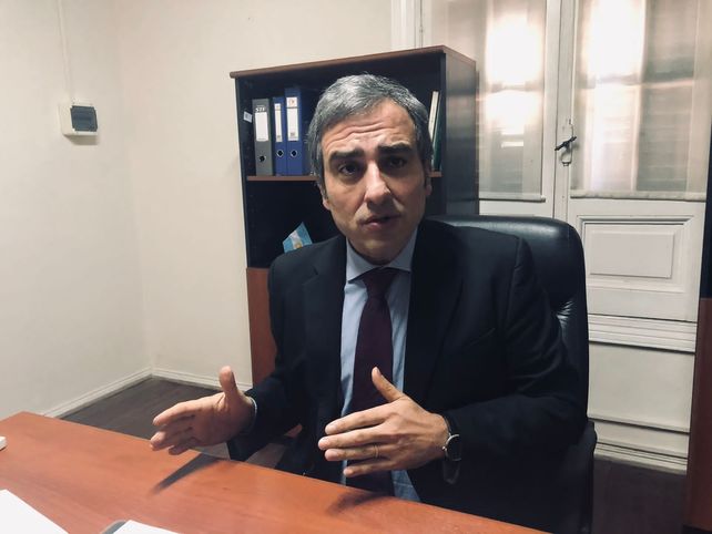 El diputado Oscar Martínez.