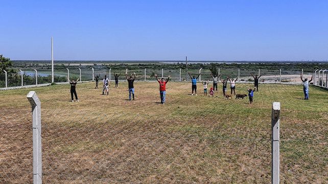 El barrio Antártida Argentina de Paraná ya tiene su Canchita