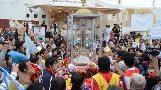 Impresionante muestra de fe en Santiago del Estero