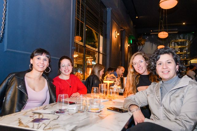 Micaela Barrosso, María Laura Negri, Florencia Lorenzatti y María Busato.