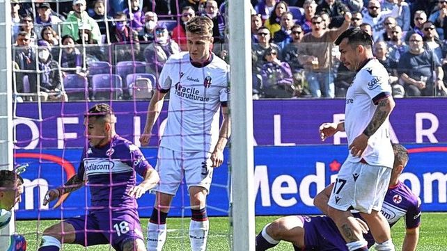 Fiorentina superó a Bologna con un gol del uruguayo Torreira en la serie A de Italia.