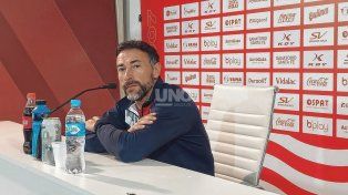 El entrenador de Unión evaluará si juega o no Calderón contra Platense, porque sumó su cuarta amarilla.