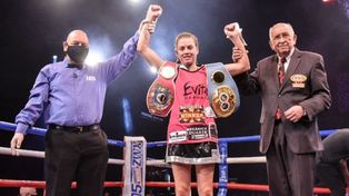 Evelin Bermúdez se impuso por puntos en un fallo unánime.