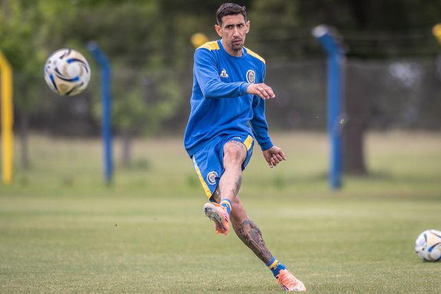 Di María, el jugador estrella que tiene hoy Central, no estará en cancha del Rojo. Fideo aprovechará para descansar.