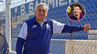 El Negro Almirón y la partida de Lionel Messi a España, un tema que siempre quedó instalado en Newells.