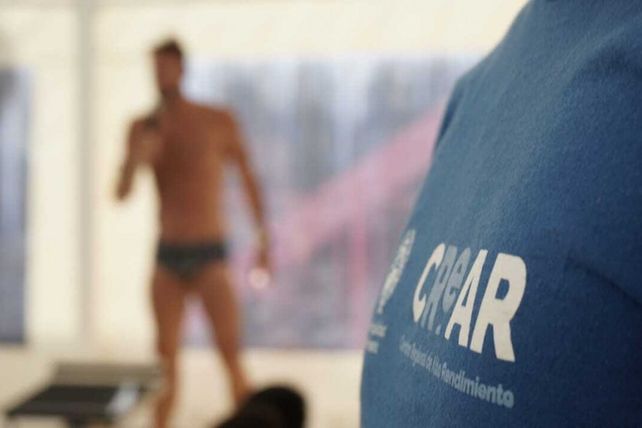 Meolans compartió sus experiencias con jóvenes del Centro Regional de Alto Rendimiento Deportivo