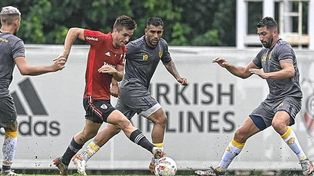 River Plate goleó a Atlanta en el segundo ensayo